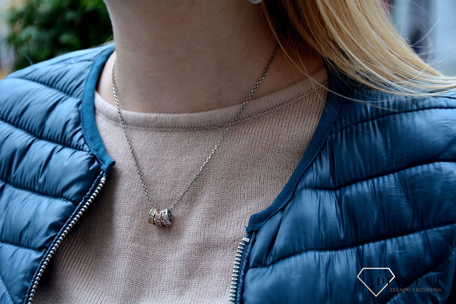 Naszyjnik srebrny damski Fope ✓ Biżuteria damska  ✓ Naszyjniki damskie ✓ Naszyjniki damskie z cyrkoniami ✓ Kurier 24h ✓ Gwarancja najniższej ceny ✓ Zapraszamy!.jpg